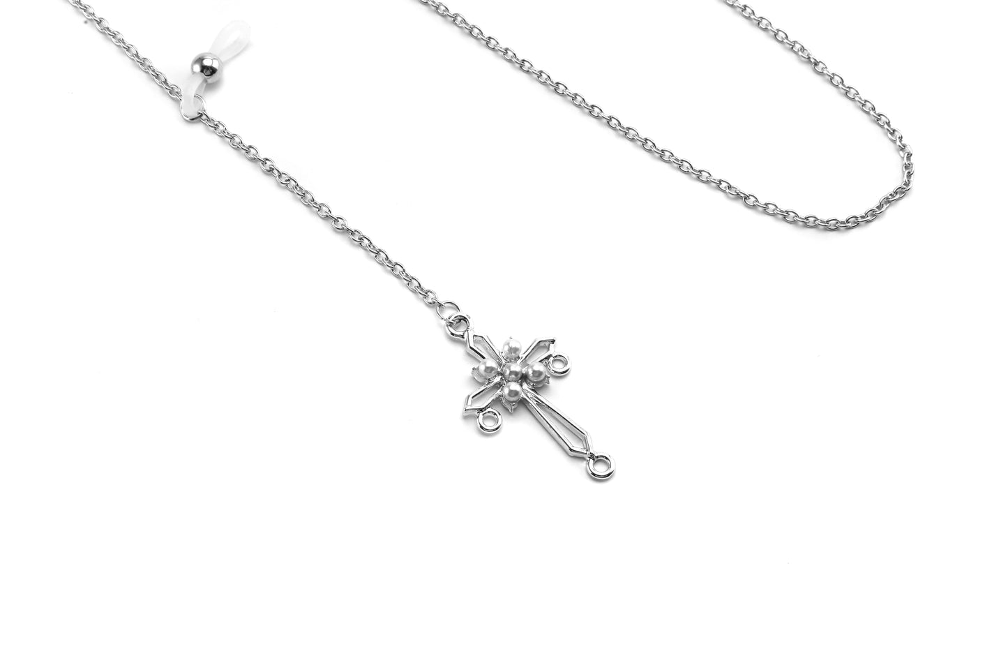Silver Cross Chain
