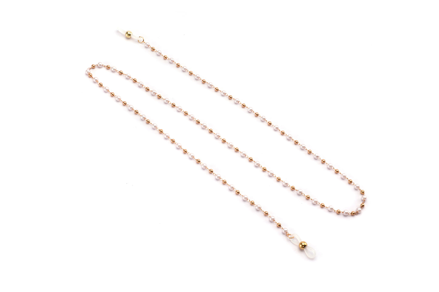 Gold Pearl Beaded Chain