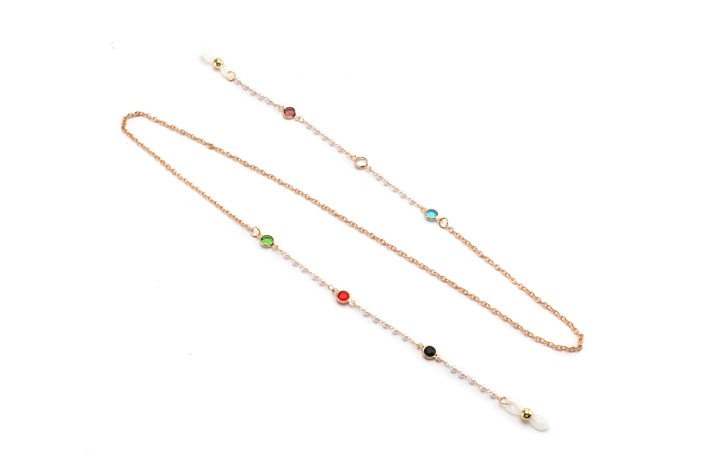 Gemstone & Pearl Chain