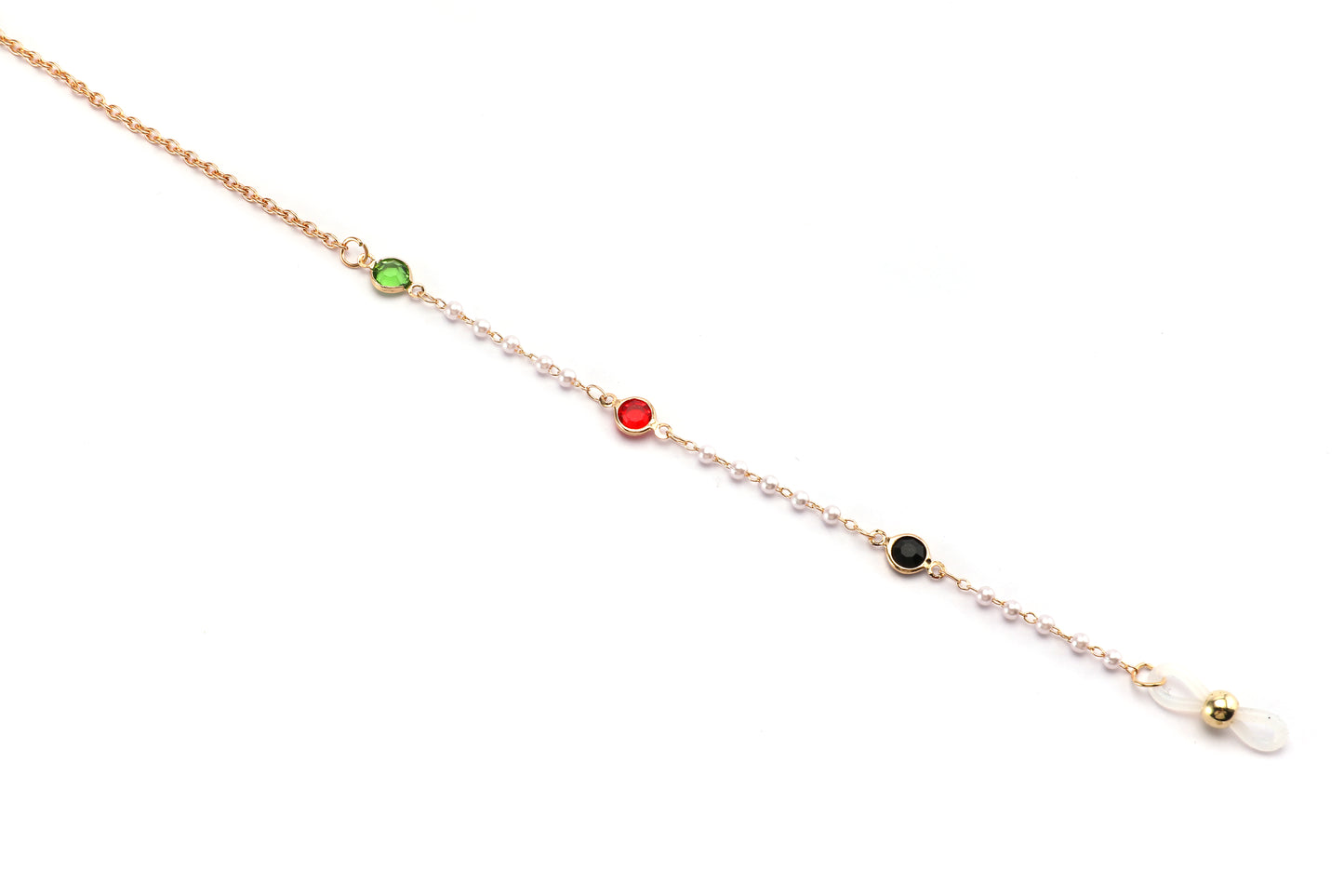 Gemstone & Pearl Chain