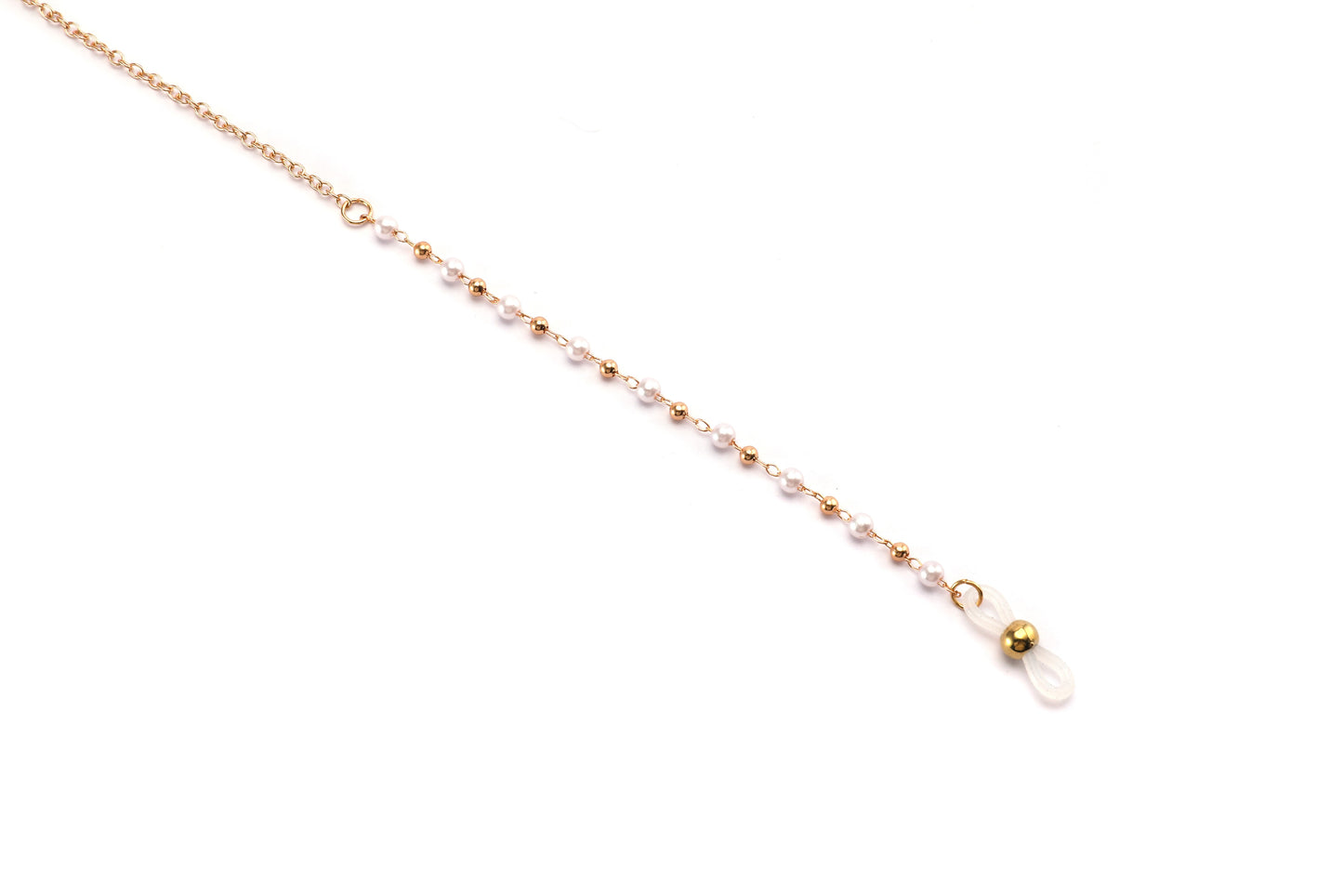 Pearl Accent Gold Chain