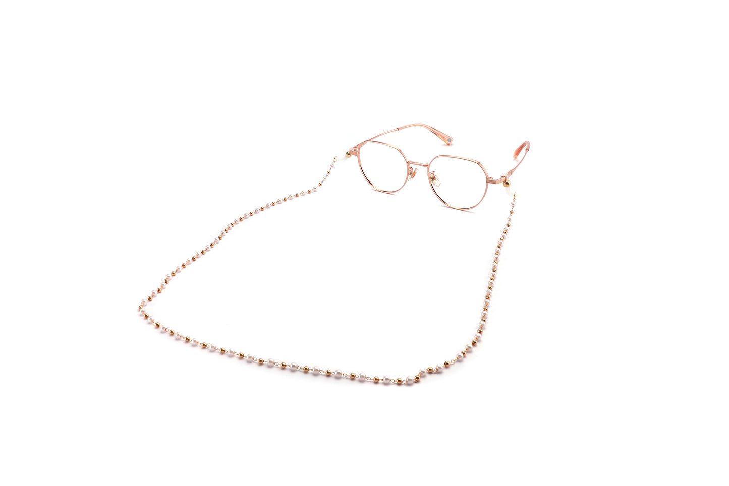 Gold Pearl Beaded Chain