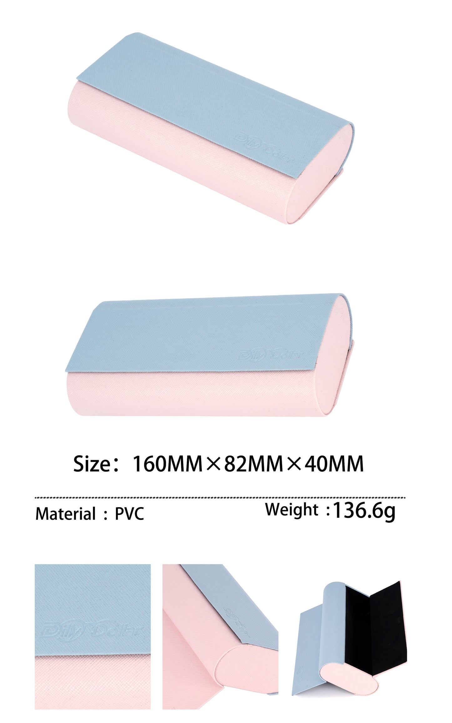 Dilly Double Eyeglasses Case
