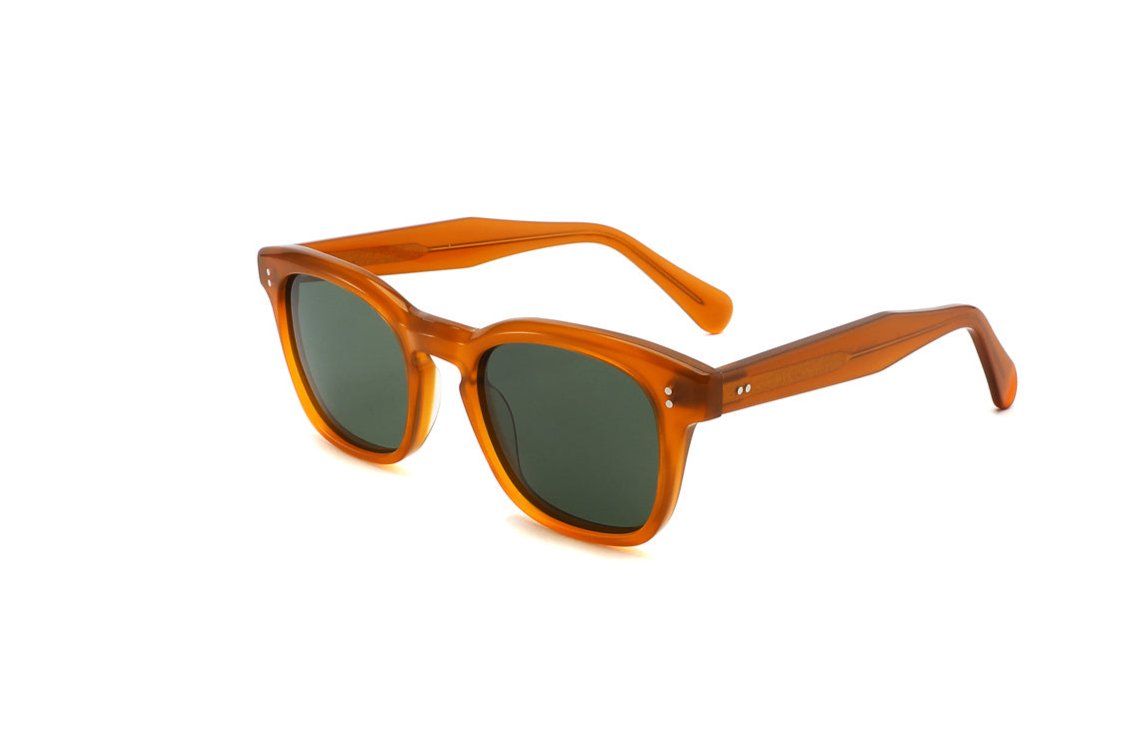 Avalon - Dilly Dollar Optical - Orange, Sunglasses