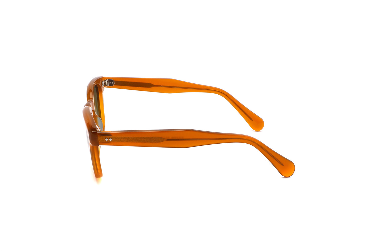 Avalon - Dilly Dollar Optical - Orange, Sunglasses